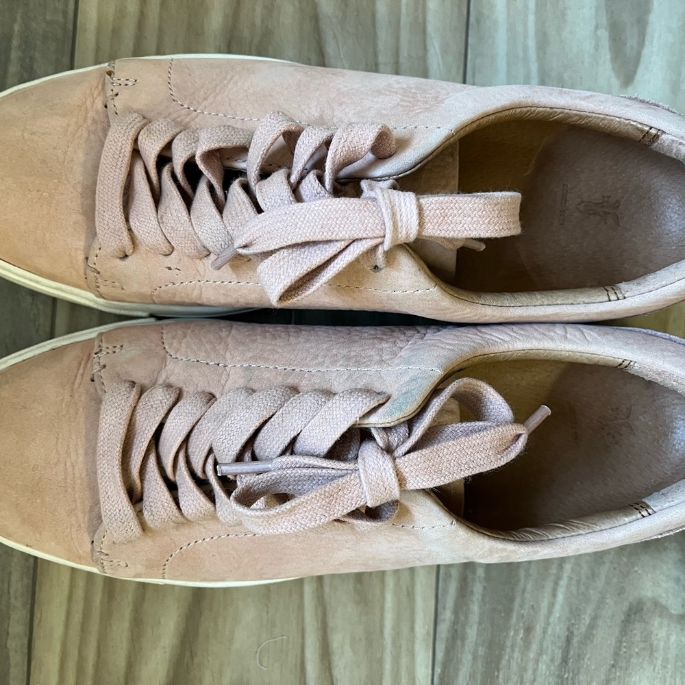 Frye Suede Pink Sneakers - Women's 8.5